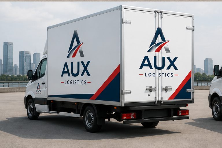 AUX Logistics branded fleet