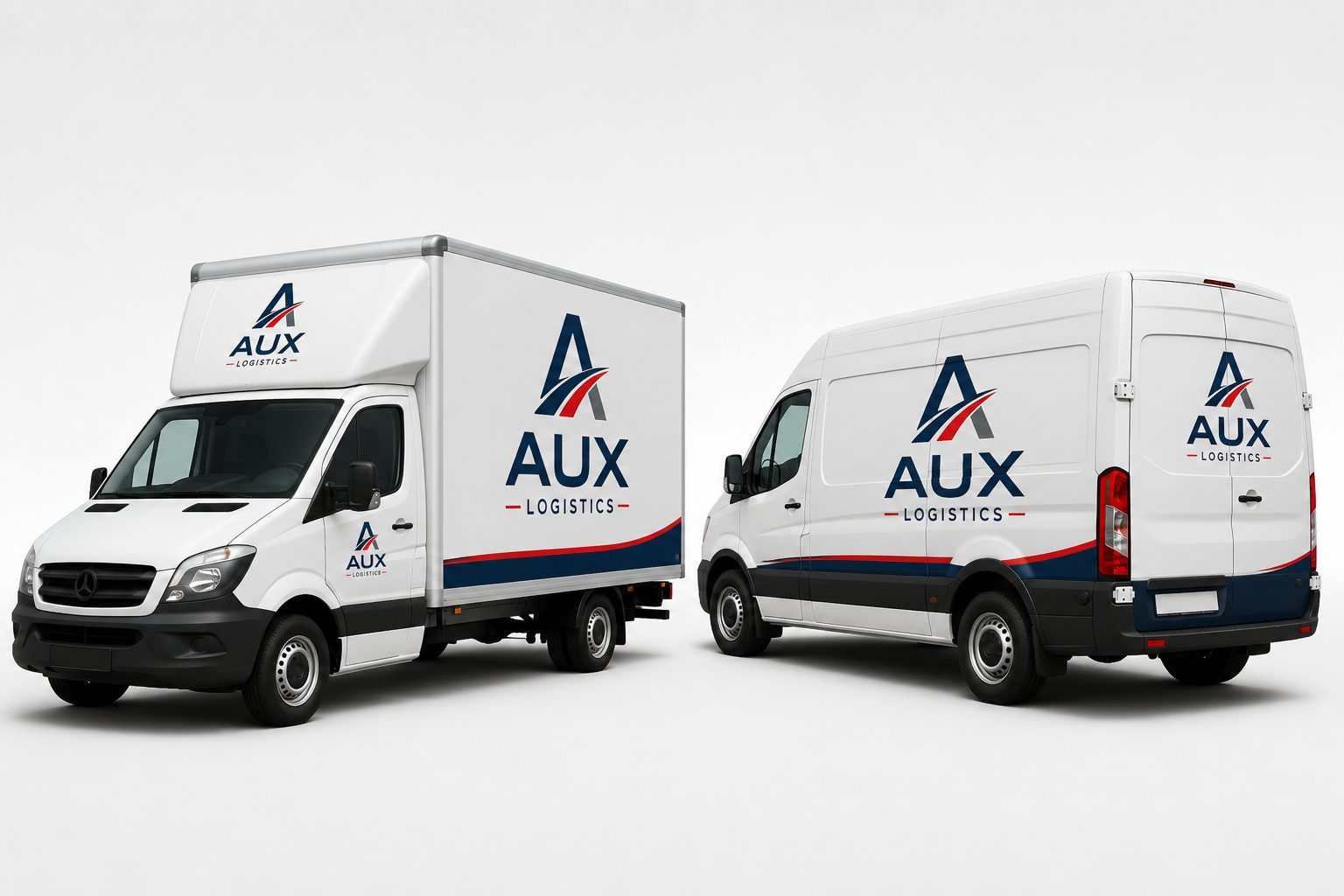 AUX Logistics branded fleet