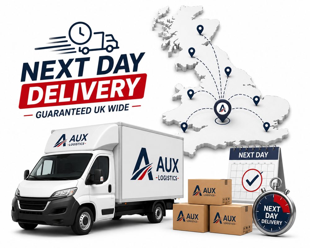 AUX Logistics next day delivery van